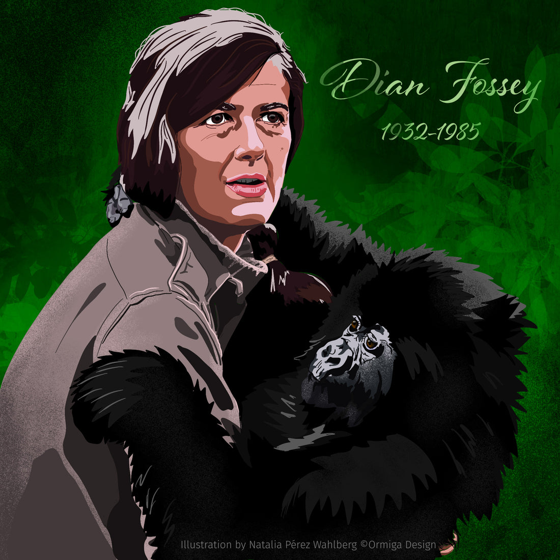 Today, January 16, is Dian Fossey's birthday 🕯️