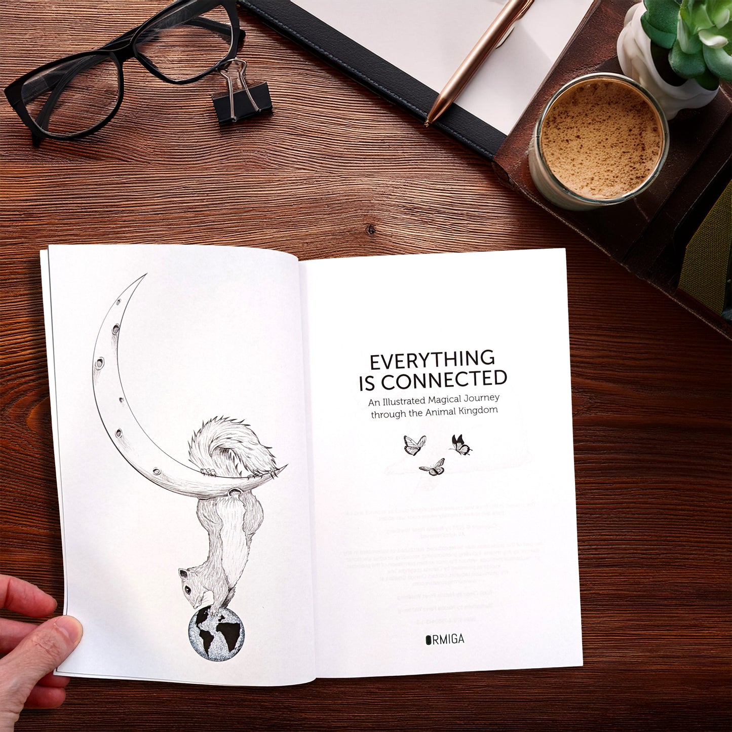 Everything is Connected — A Magical Journey of Animals, Nature, and Art | Available in Paperback and Hardcover