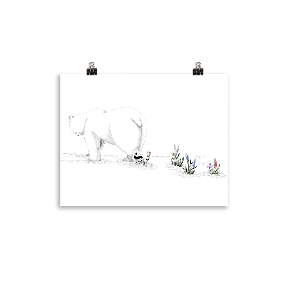 Nanuk the Magical Bear Poster – A Journey of Beauty and Harmony